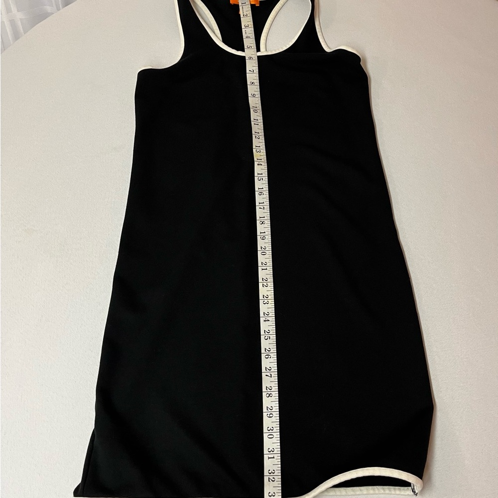 2/$20 - Halter Back Black & White Casual Summer Dress  / Resort Wear / XS - Picture 7 of 7